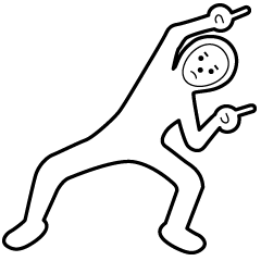 定型文で決めポーズ 白タイツ Line スタンプ Line Store 定型文で決めポーズ 白タイツ Line スタンプ Line Store