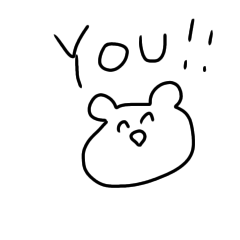 YOU!!sticker