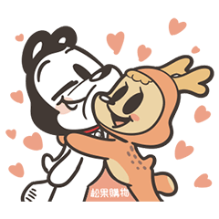 Pcone × MYDEERDOG Animated Stickers