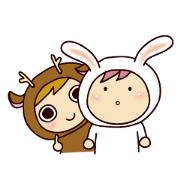 Every day of a rabbit and a deer