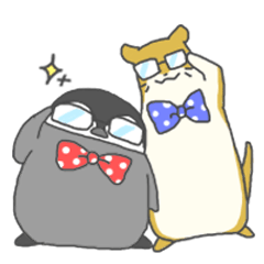 Penguin and Otter   comedy duo .ver