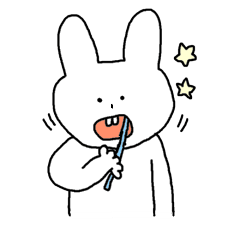 White Rabbit of happy diary