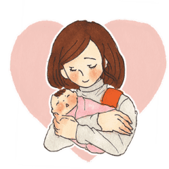 Sicker For Mothers With Baby Line Stickers Line Store