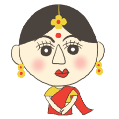 Girl in saree