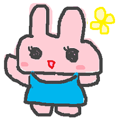 scribble rabbit – LINE stickers | LINE STORE