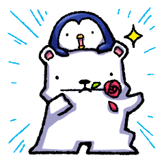 "SHIROGIN"etc. ~Polar bear & Penguin~