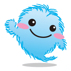 青い毛玉のスタンプ Line スタンプ Line Store 青い毛玉のスタンプ Line スタンプ Line Store