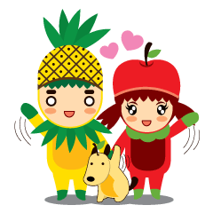 Pine+Apple & Mango (Love is beautiful)