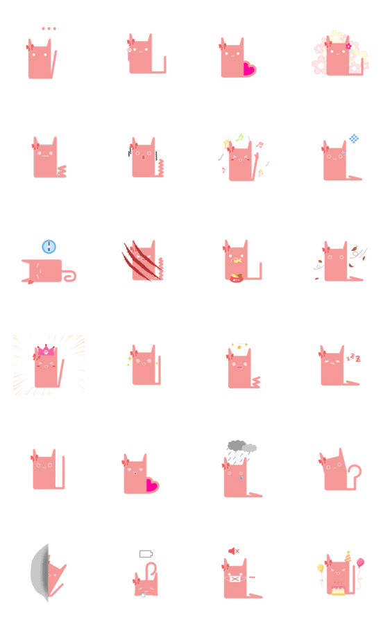 桃色猫 モモニャン アニメ Lineクリエイターズスタンプ Stamplist