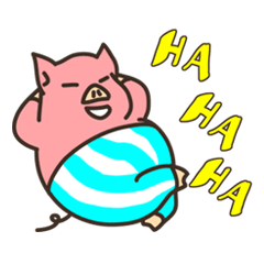 Mr.Pig Sticker