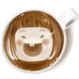 I Love Coffee (Latte Art)