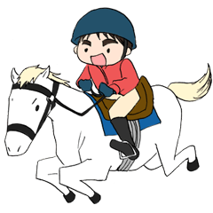 "Eri & Yu"s horse riding Day