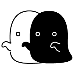 White spook & Black spook-Japanese ver.
