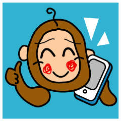 Encouraging monkey "Monkichimaru"