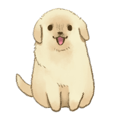 ゴールデンレトリバーのこいぬちゃん Line スタンプ Line Store ゴールデンレトリバーのこいぬちゃん Line スタンプ Line Store