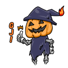 Jack-o-lantern the Pumpkin Man