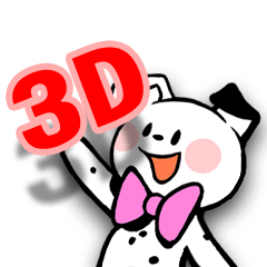 3D Dalmatian