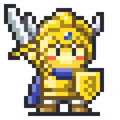 Pixel Art Sticker (RPG-style)