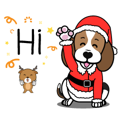 Happy New Year Beagle