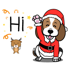 Happy new best sale year beagle