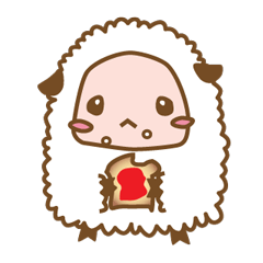 A fluffy sheep