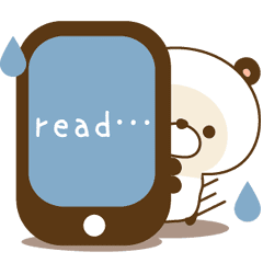 既読パンダ 英語版 Line スタンプ Line Store 既読パンダ 英語版 Line スタンプ Line Store