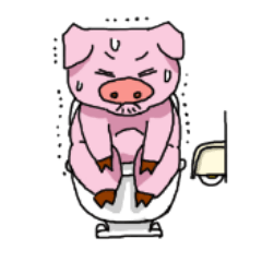 A funny pig "Butaro"