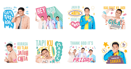 RAN For Your Life: Music Stickers