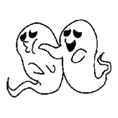 Ghost monsters Halloween