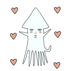 Surreal squid