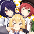 Aogiri High School Game Club Sticker 2