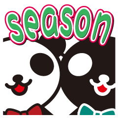 white&black panda season&event