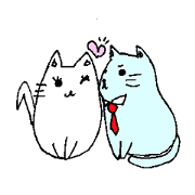 Everyday conversation couple of cats