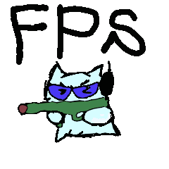 FPS sticker