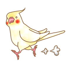 Cockatiel Okame-chan  Sticker