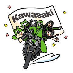 OfficialSticker by Kawasaki Motors Japan