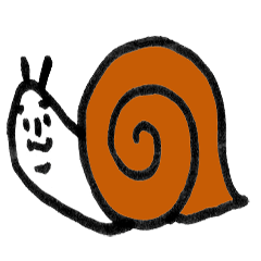 The Tsumuri white snail