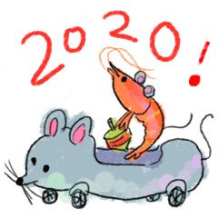 2020 new year shrimp