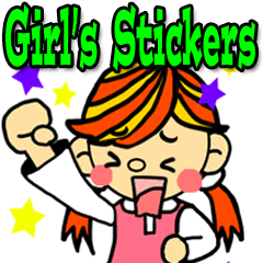 Girl's Stickers (Japanese ver.)