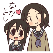 Shimeji-chan and Anzu-chan Shimeji-chan and Anzu-chan