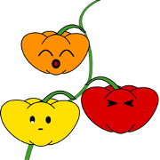 sticker of paprika sticker of paprika