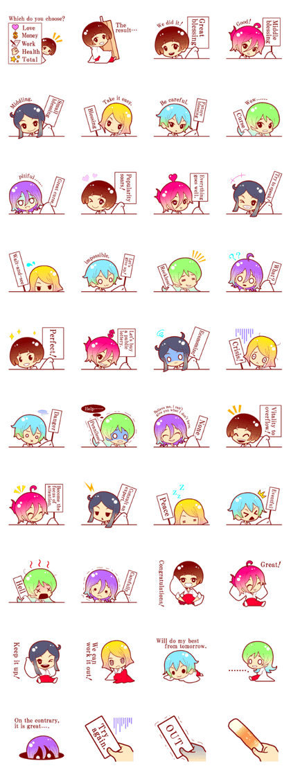 Assortment of fortune-telling(E) Assortment of fortune-telling(E)