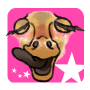 Face of cute creatures