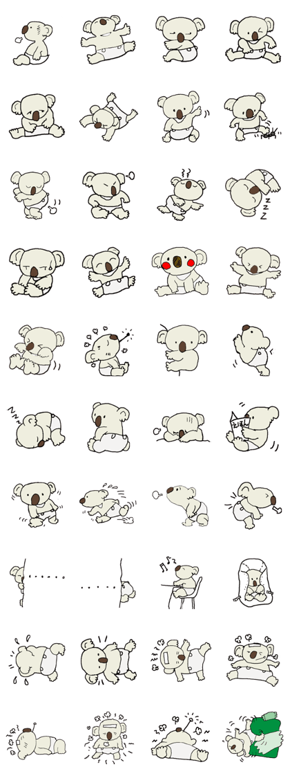 koala kids Sticke koala kids Sticke