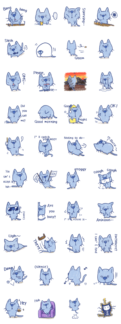 Ill-fated old cat (Vol.1) [English]