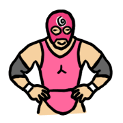 wrestler Sticker