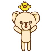 kuma and pico Sticker