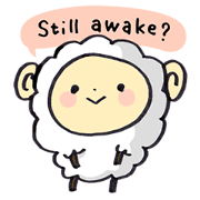 Late night chat stickers