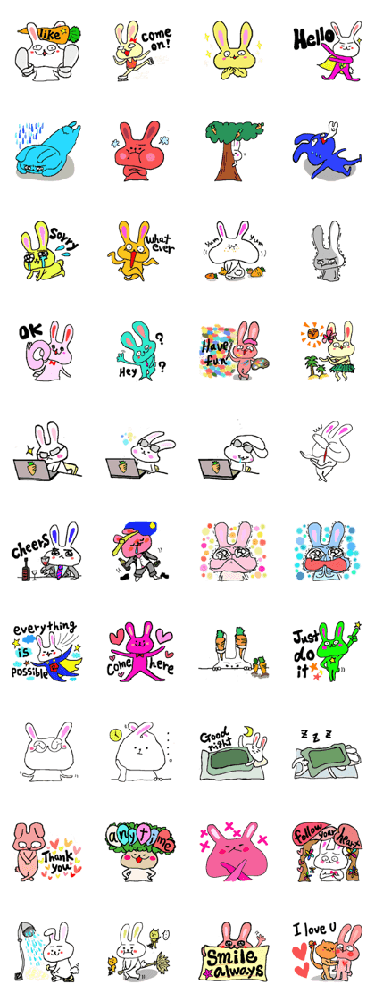 Colorful Rabbit GG Colorful Rabbit GG