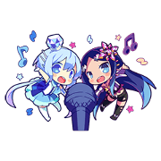 Cutie Chibi Aoki Lapis & Merli Cutie Chibi Aoki Lapis & Merli